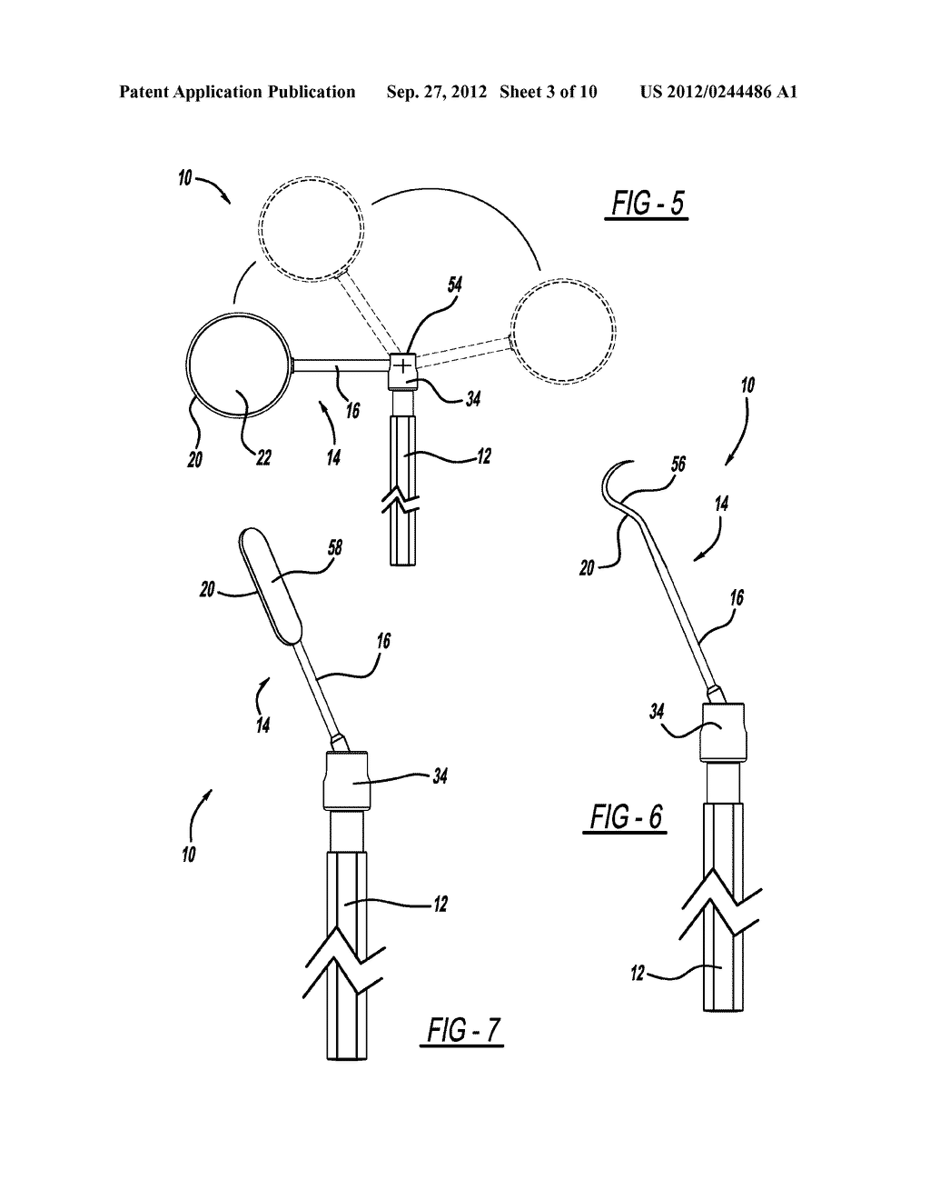 Dental Tool with Adjustable Head - diagram, schematic, and image 04