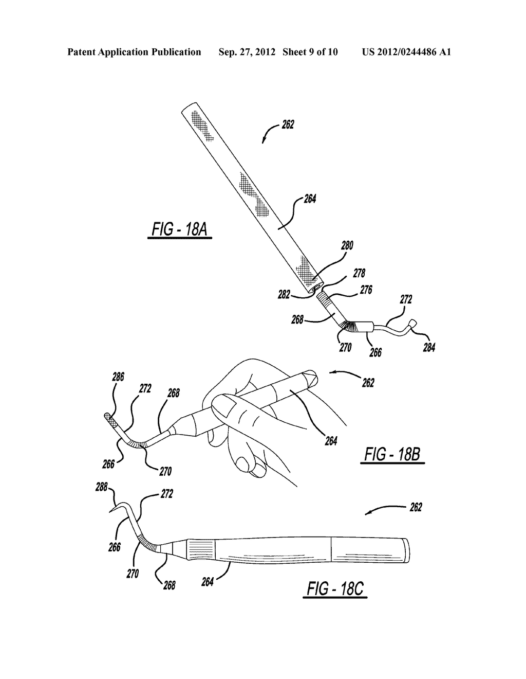 Dental Tool with Adjustable Head - diagram, schematic, and image 10