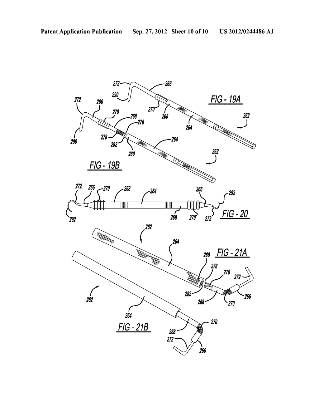 Dental Tool with Adjustable Head - diagram, schematic, and image 11
