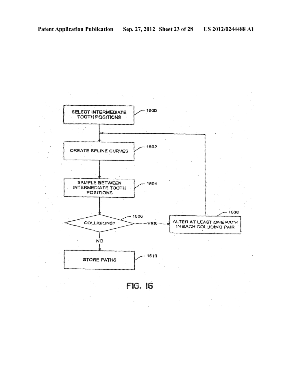 COMPUTER AUTOMATED DEVELOPMENT OF AN ORTHODONTIC TREATMENT PLAN AND     APPLIANCE - diagram, schematic, and image 24