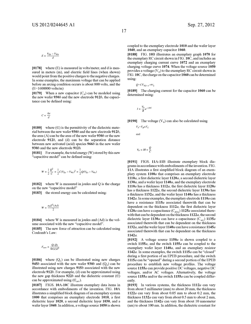 ELECTROSTATIC POST EXPOSURE BAKE APPARATUS AND METHOD - diagram, schematic, and image 32