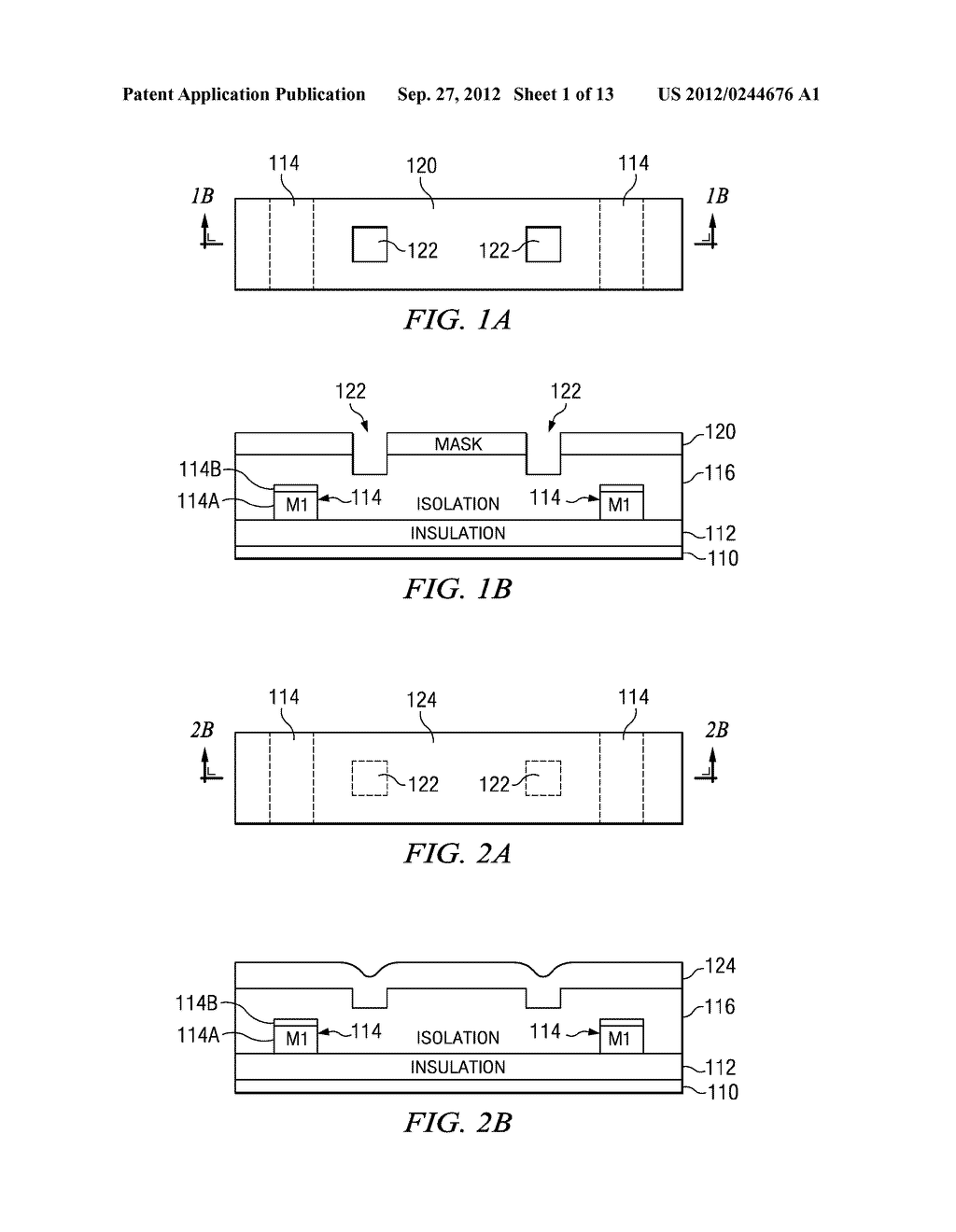 SEMICONDUCTURE STRUCTURE AND METHOD OF FORMING THE SEMICONDUCTOR STRUCTURE     THAT PROVIDES TWO INDIVIDUAL RESISTORS OR A CAPACITOR - diagram, schematic, and image 02