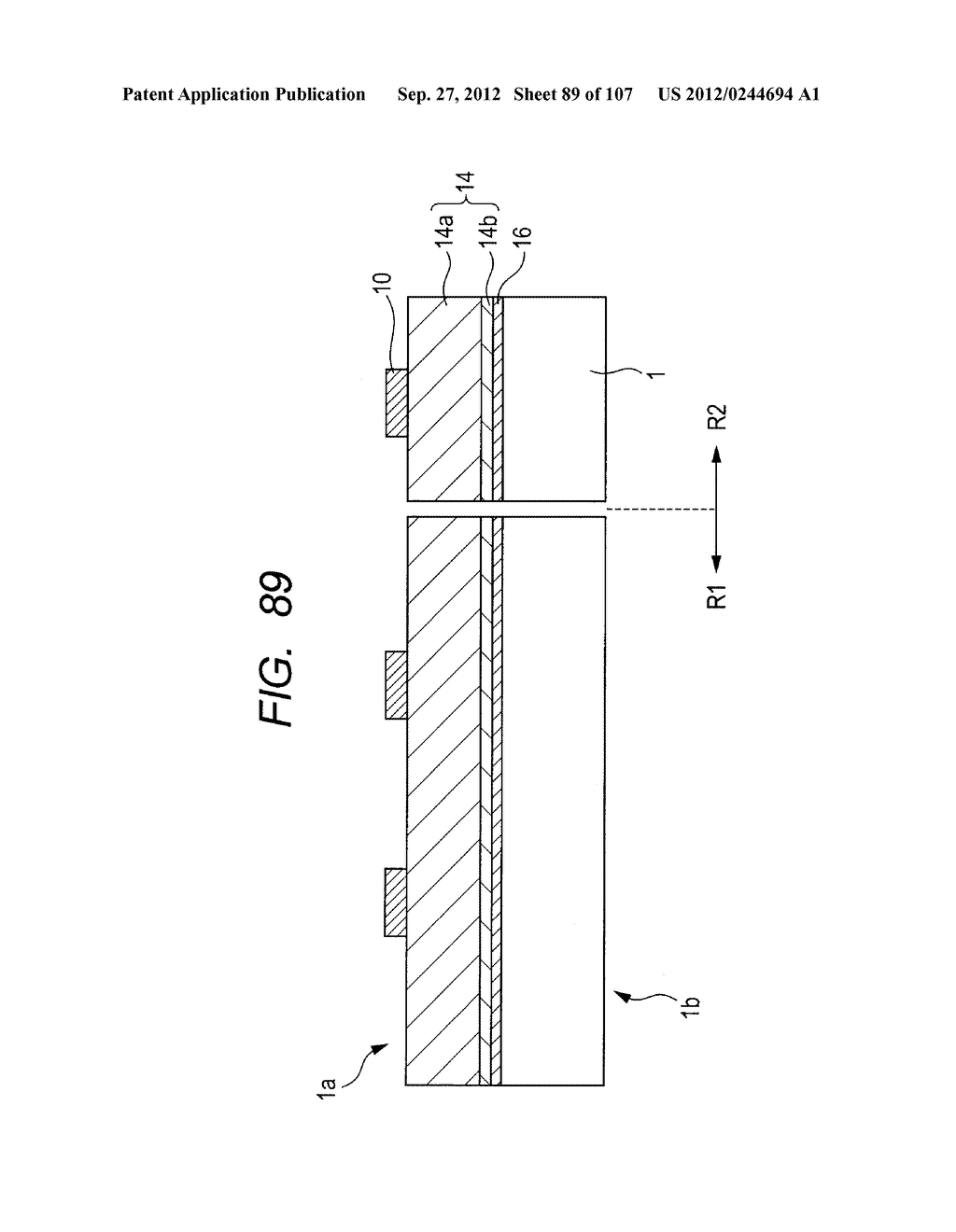 MANUFACTURING METHOD OF SEMICONDUCTOR INTEGRATED CIRCUIT DEVICE - diagram, schematic, and image 90