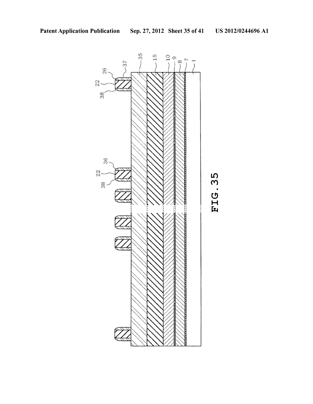 METHOD OF MANUFACTURING SEMICONDUCTOR DEVICE - diagram, schematic, and image 36