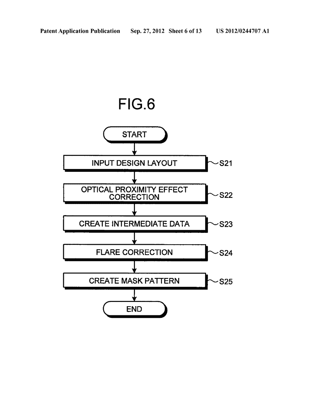 METHOD OF CORRECTING MASK PATTERN, COMPUTER PROGRAM PRODUCT, MASK PATTERN     CORRECTING APPARATUS, AND METHOD OF MANUFACTURING SEMICONDUCTOR DEVICE - diagram, schematic, and image 07