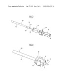 MECHANICAL AND ELECTRIC CONNECTION DEVICE FOR A COAXIAL CABLE CONVEYING A     HIGH-FREQUENCY SIGNAL diagram and image