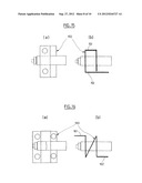 MECHANICAL AND ELECTRIC CONNECTION DEVICE FOR A COAXIAL CABLE CONVEYING A     HIGH-FREQUENCY SIGNAL diagram and image