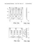 CONNECTOR EASILY ENABLING A REDUCTION IN THICKNESS AND BEING STRUCTURALLY     STABLE diagram and image