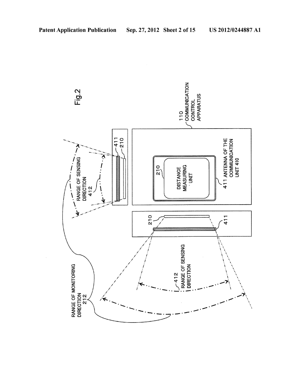 COMMUNICATION CONTROL APPARATUS, COMMUNICATION CONTROL METHOD AND PROGRAM - diagram, schematic, and image 03