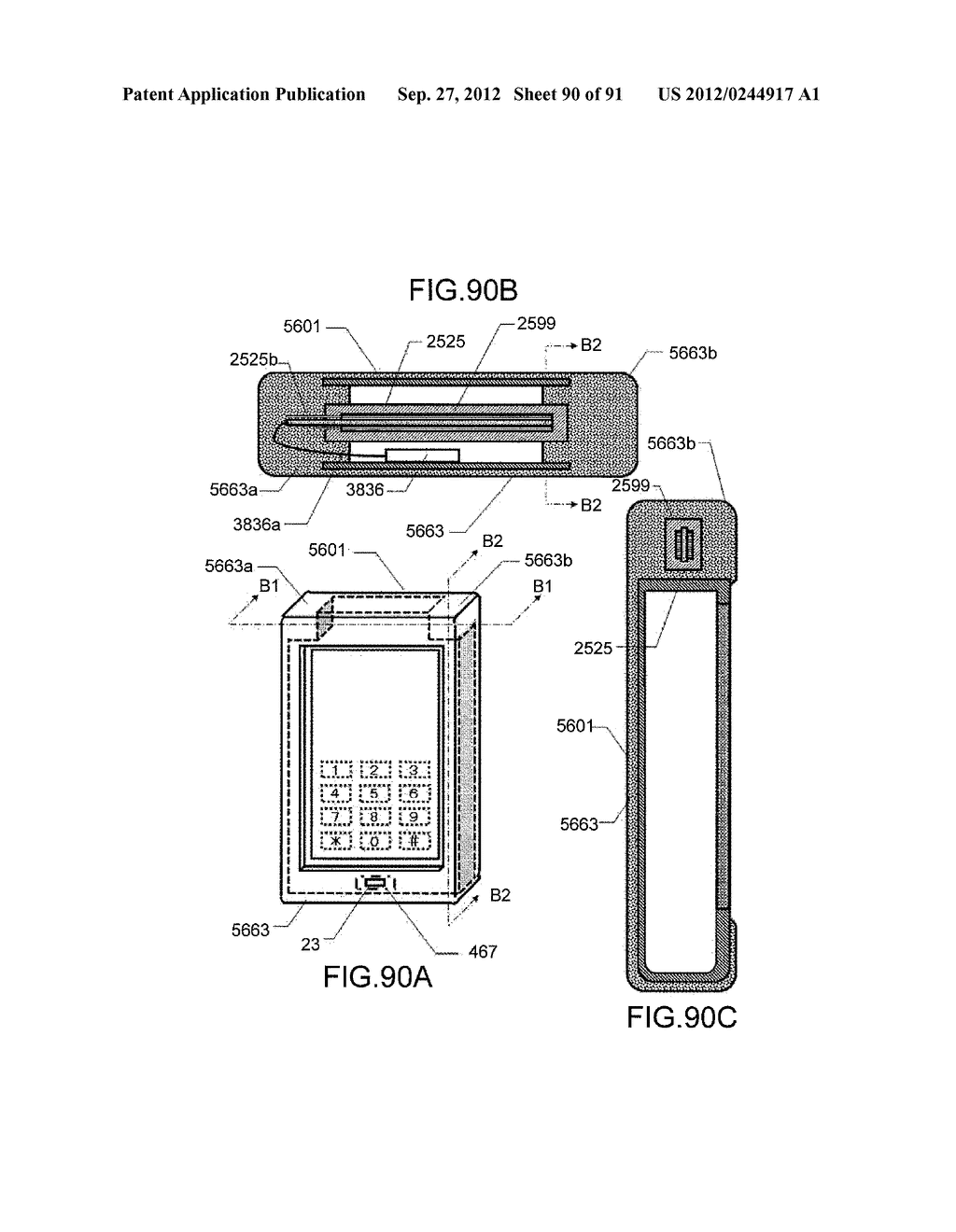 MOBILE TELEPHONE - diagram, schematic, and image 91