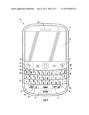 MOBILE WIRELESS COMMUNICATIONS DEVICE INCLUDING SPACED APART ELONGATE     MEMBERS FOR REDUCING SAR AND RELATED METHODS diagram and image