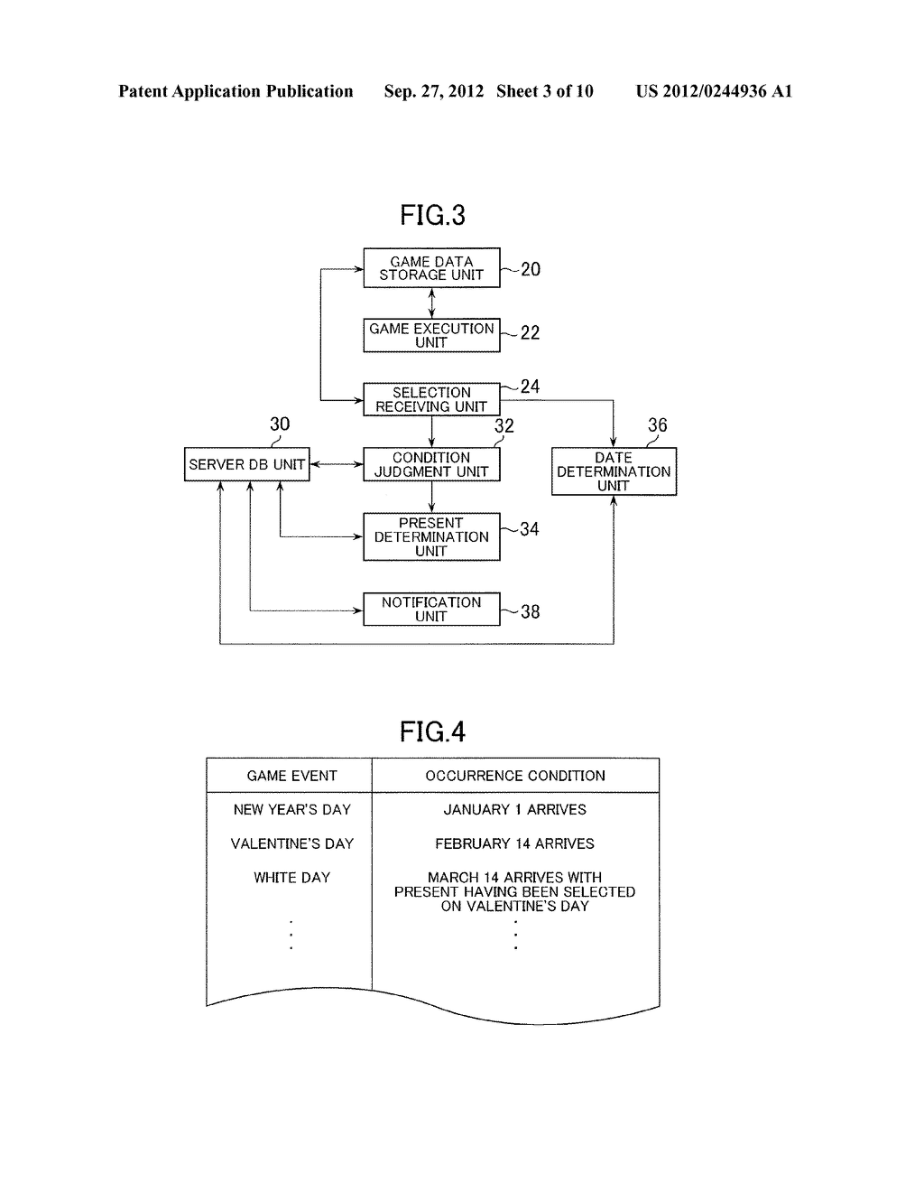 PRESENT DETERMINATION SYSTEM, CONTROL METHOD FOR A PRESENT DETERMINATION     SYSTEM, PRESENT DETERMINATION SERVER DEVICE, CONTROL  METHOD FOR  A     PRESENT DETERMINATION SERVER DEVICE, AND NON-TRANSITORY INFORMATION     STORAGE MEDIUM - diagram, schematic, and image 04