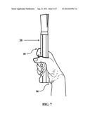 Color coded racquet grip diagram and image