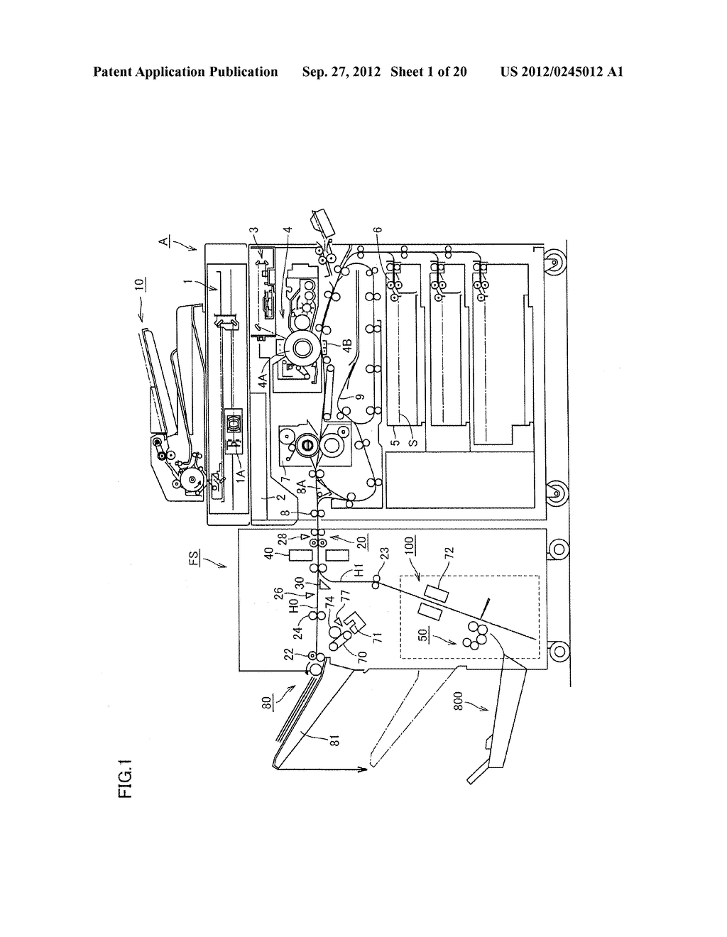 SHEET PROCESSING APPARATUS - diagram, schematic, and image 02