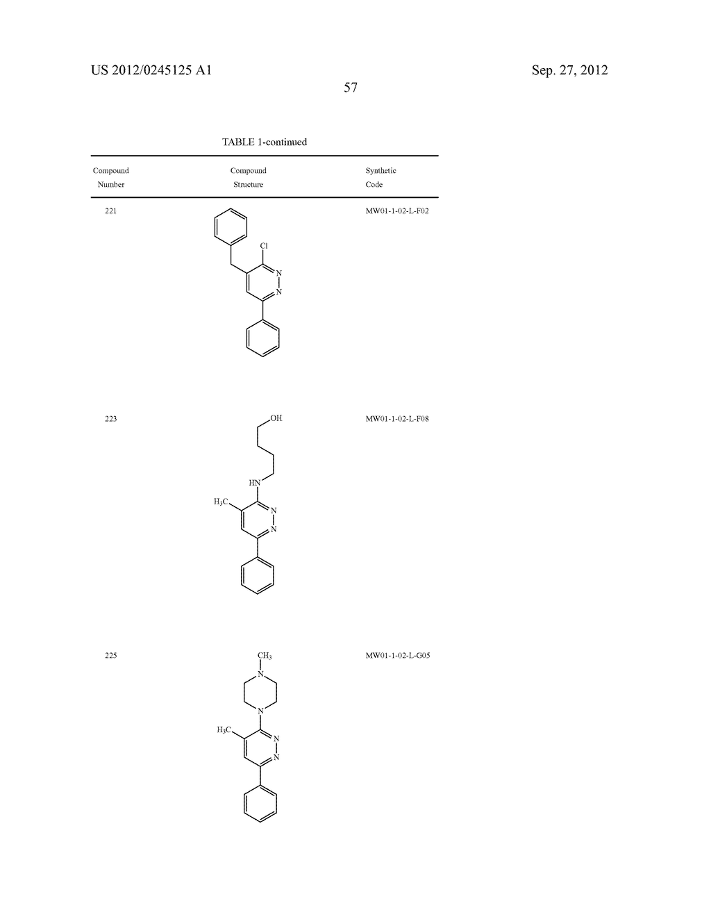 PYRIDAZINE COMPOUNDS, COMPOSITIONS AND METHODS - diagram, schematic, and image 104