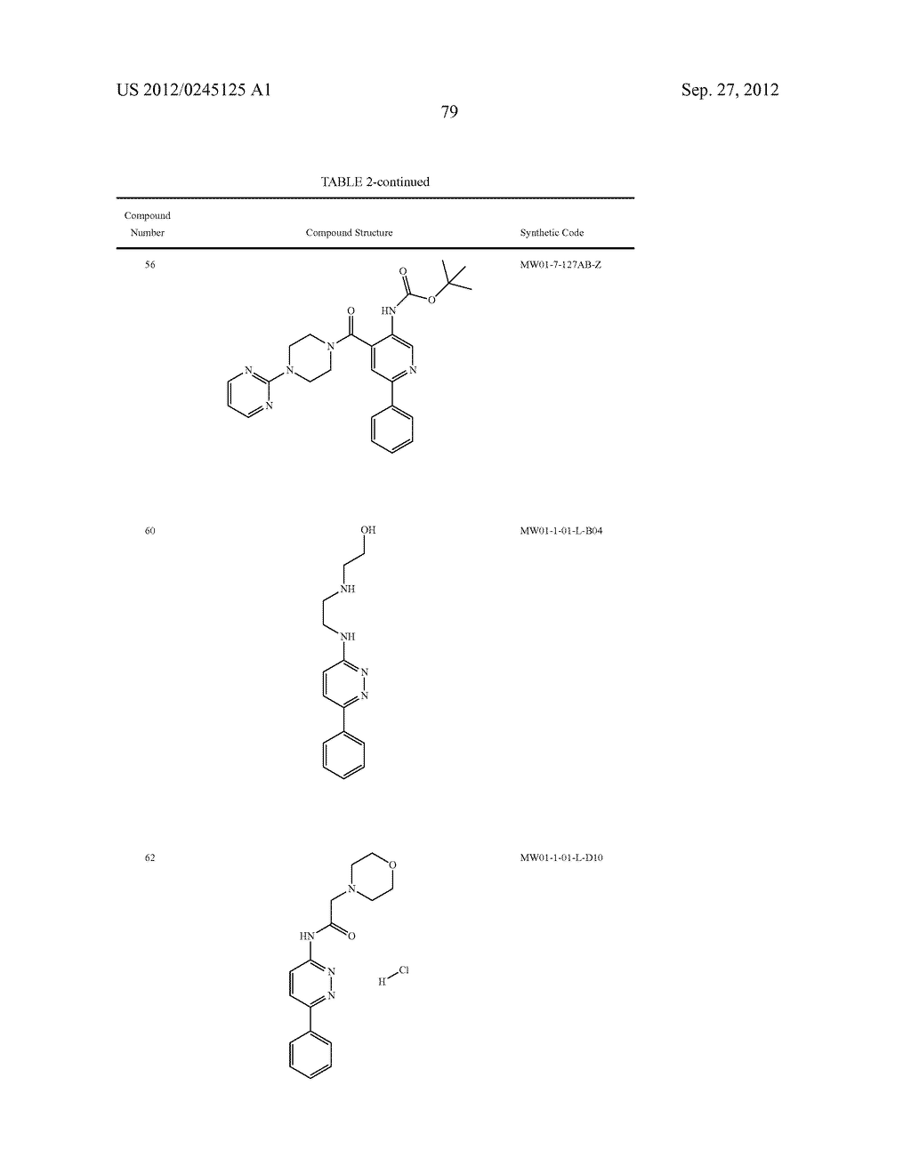 PYRIDAZINE COMPOUNDS, COMPOSITIONS AND METHODS - diagram, schematic, and image 126