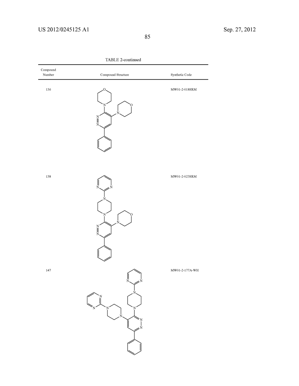 PYRIDAZINE COMPOUNDS, COMPOSITIONS AND METHODS - diagram, schematic, and image 132