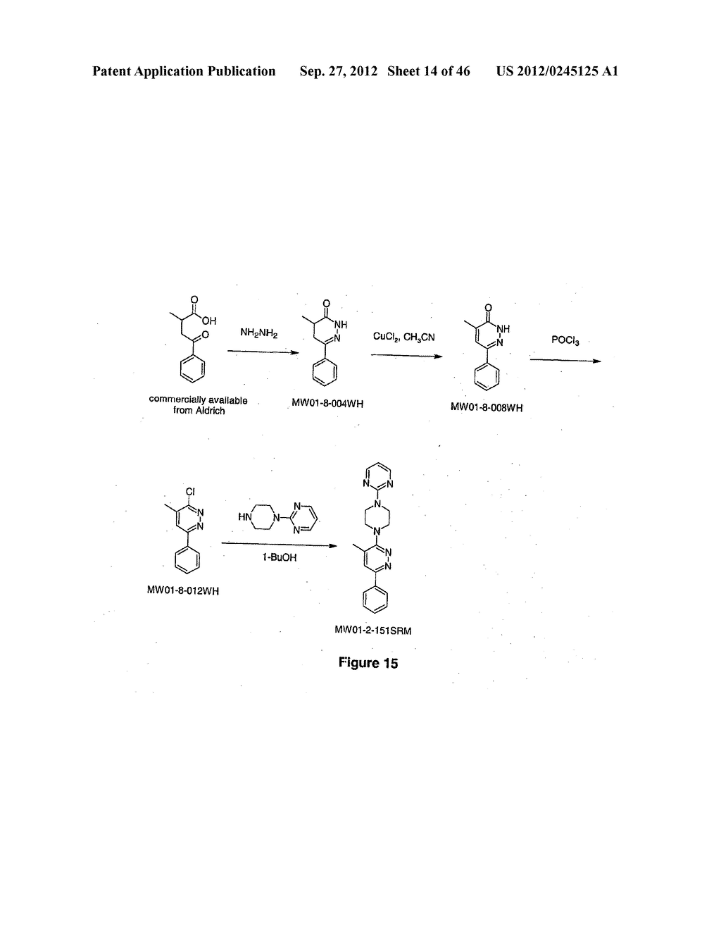 PYRIDAZINE COMPOUNDS, COMPOSITIONS AND METHODS - diagram, schematic, and image 15