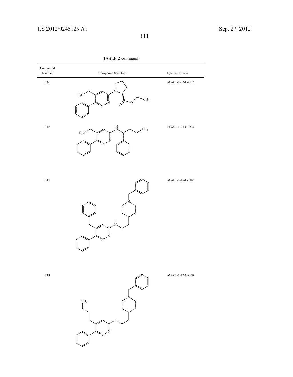 PYRIDAZINE COMPOUNDS, COMPOSITIONS AND METHODS - diagram, schematic, and image 158