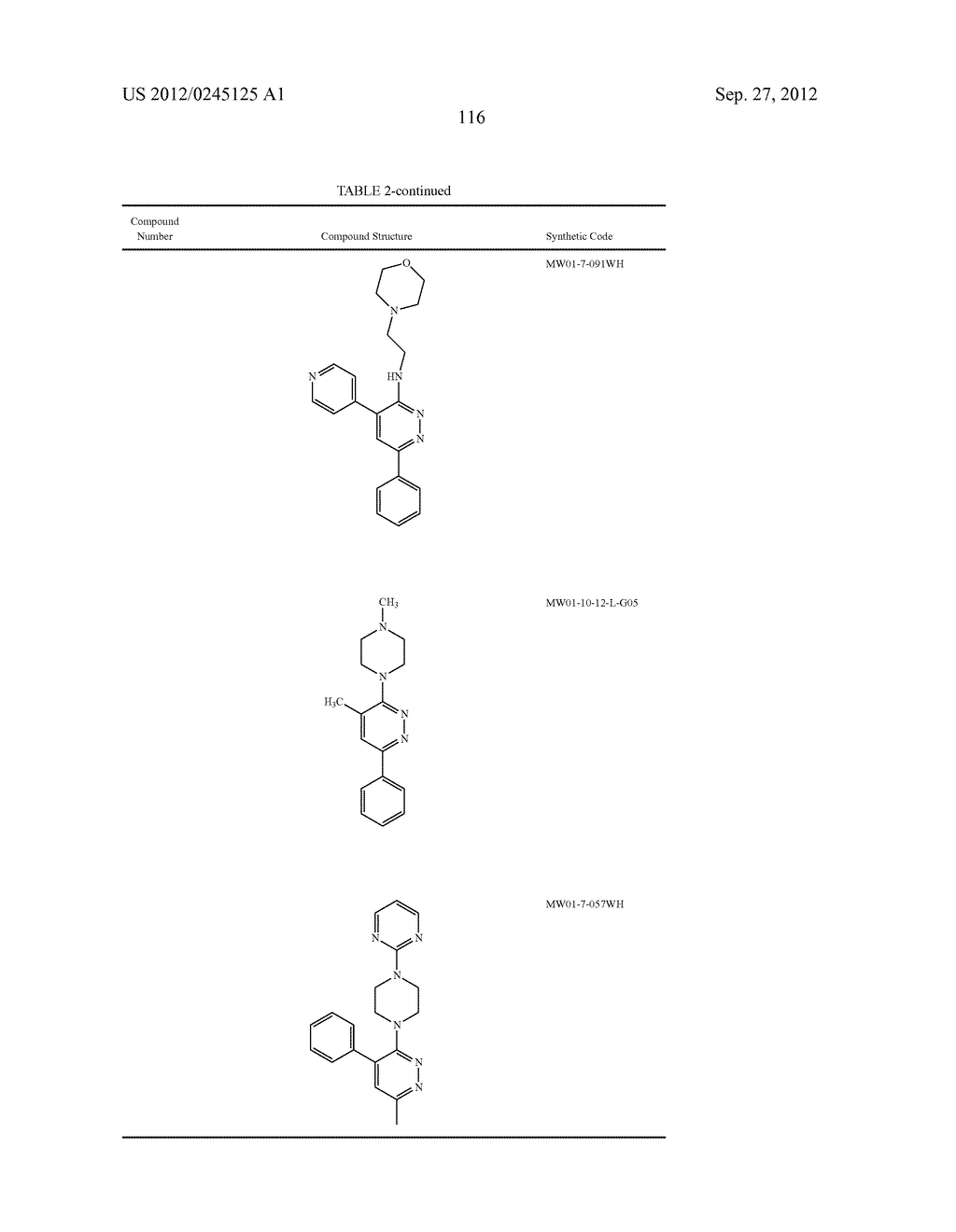 PYRIDAZINE COMPOUNDS, COMPOSITIONS AND METHODS - diagram, schematic, and image 163