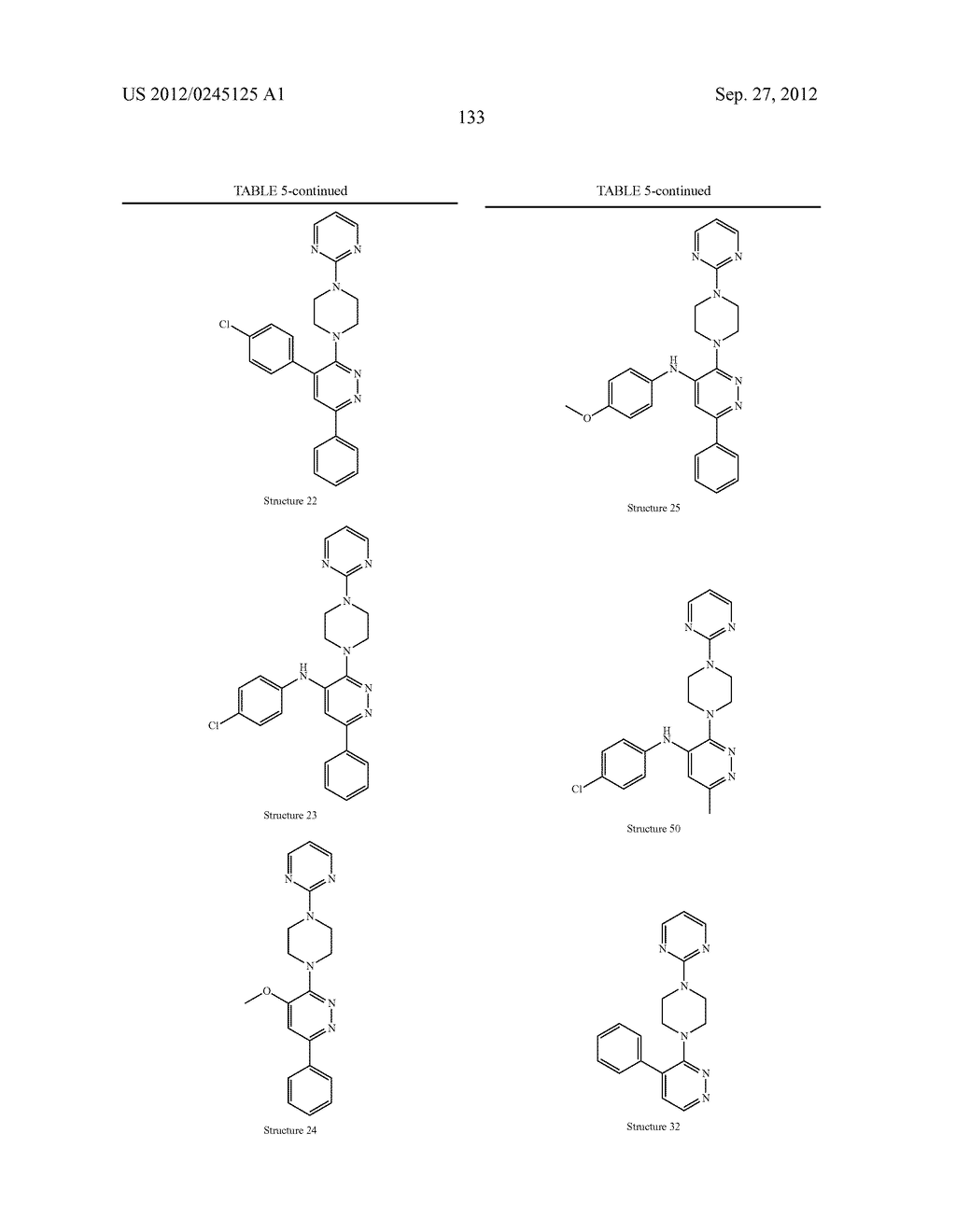 PYRIDAZINE COMPOUNDS, COMPOSITIONS AND METHODS - diagram, schematic, and image 180