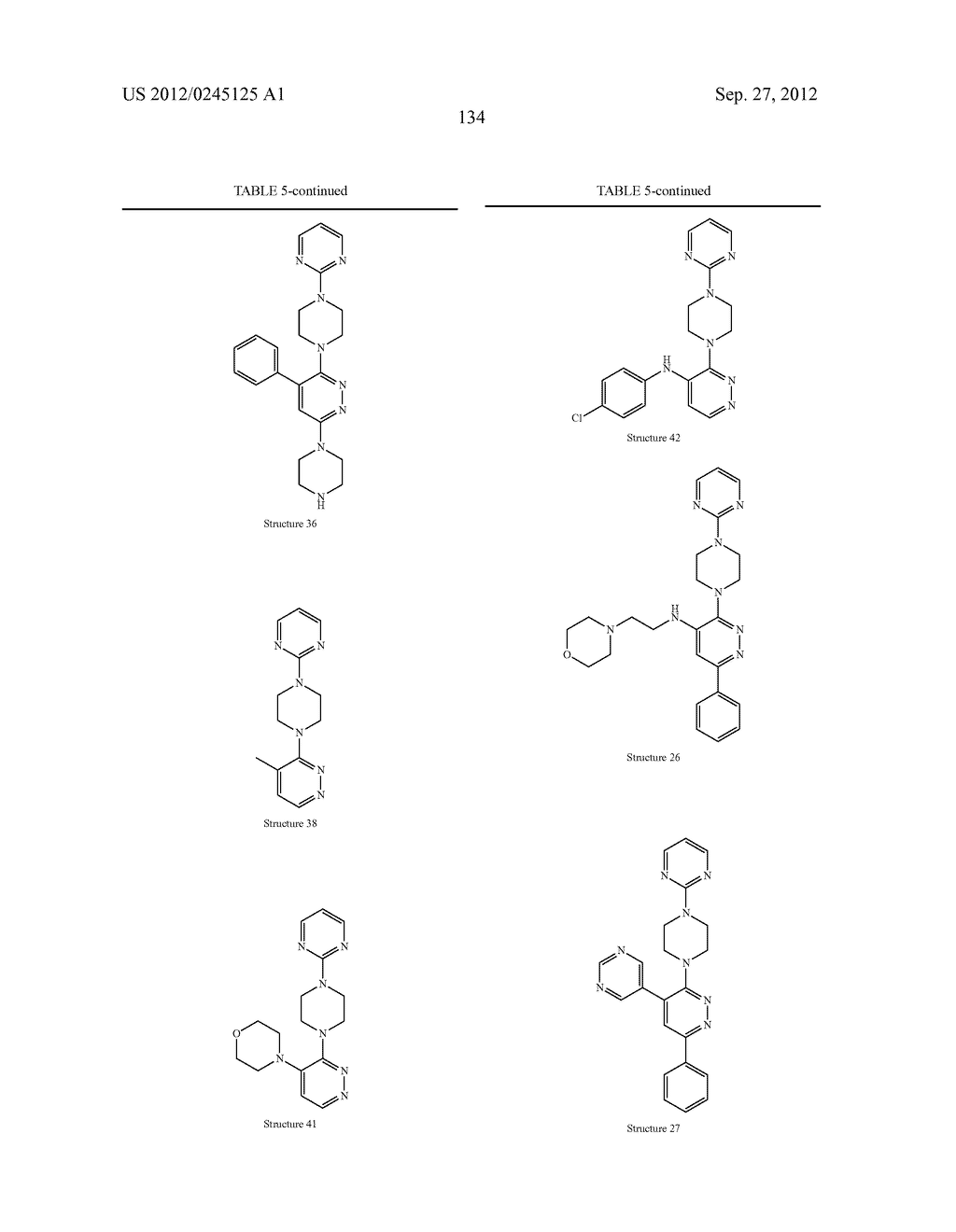 PYRIDAZINE COMPOUNDS, COMPOSITIONS AND METHODS - diagram, schematic, and image 181