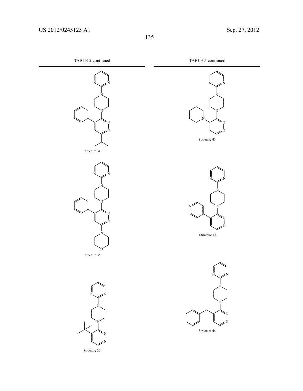 PYRIDAZINE COMPOUNDS, COMPOSITIONS AND METHODS - diagram, schematic, and image 182