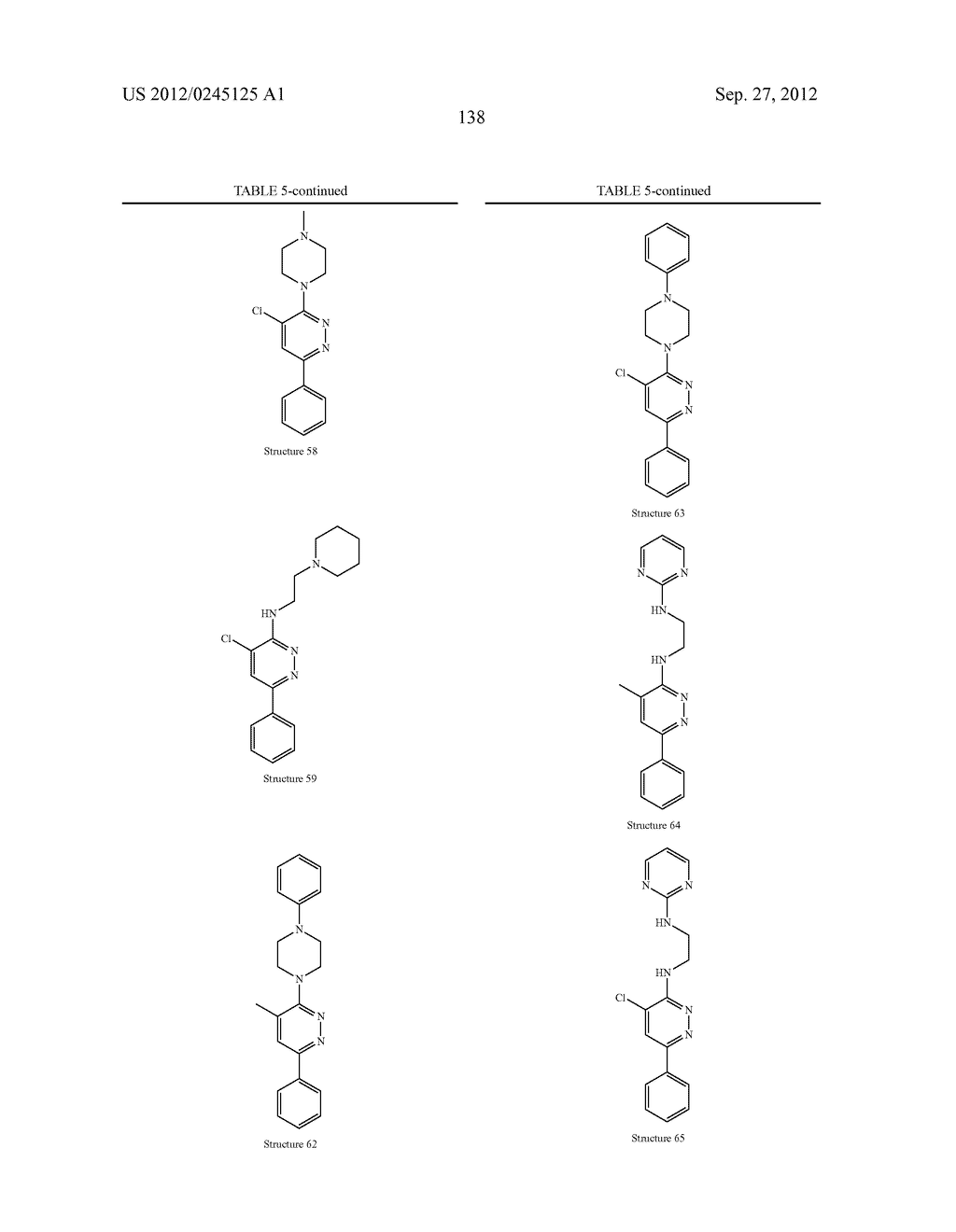 PYRIDAZINE COMPOUNDS, COMPOSITIONS AND METHODS - diagram, schematic, and image 185