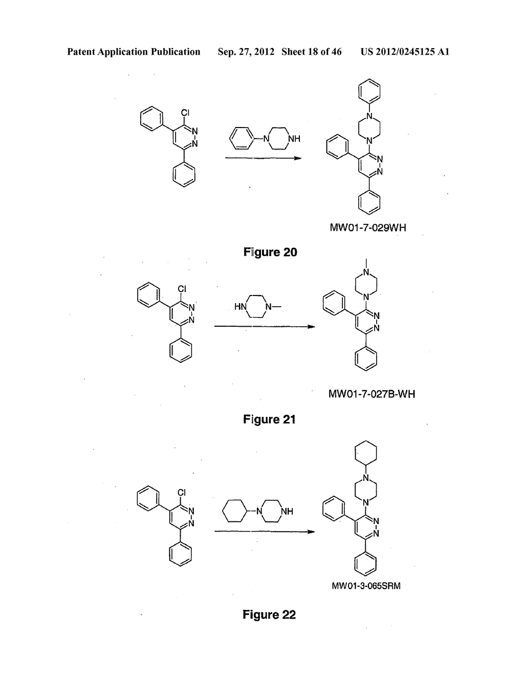 PYRIDAZINE COMPOUNDS, COMPOSITIONS AND METHODS - diagram, schematic, and image 19