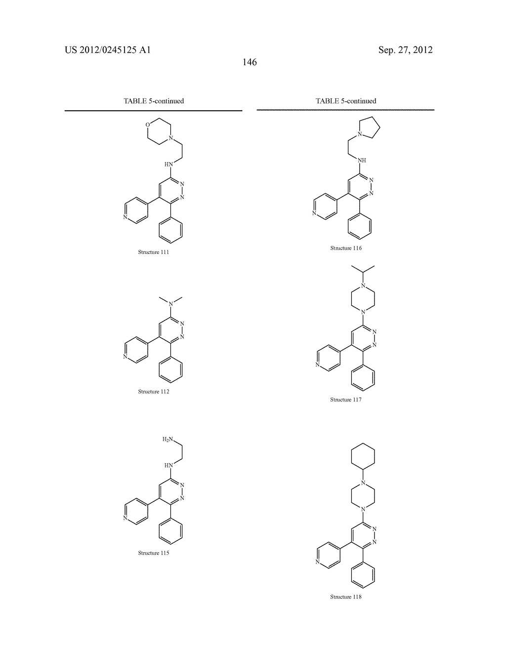 PYRIDAZINE COMPOUNDS, COMPOSITIONS AND METHODS - diagram, schematic, and image 193