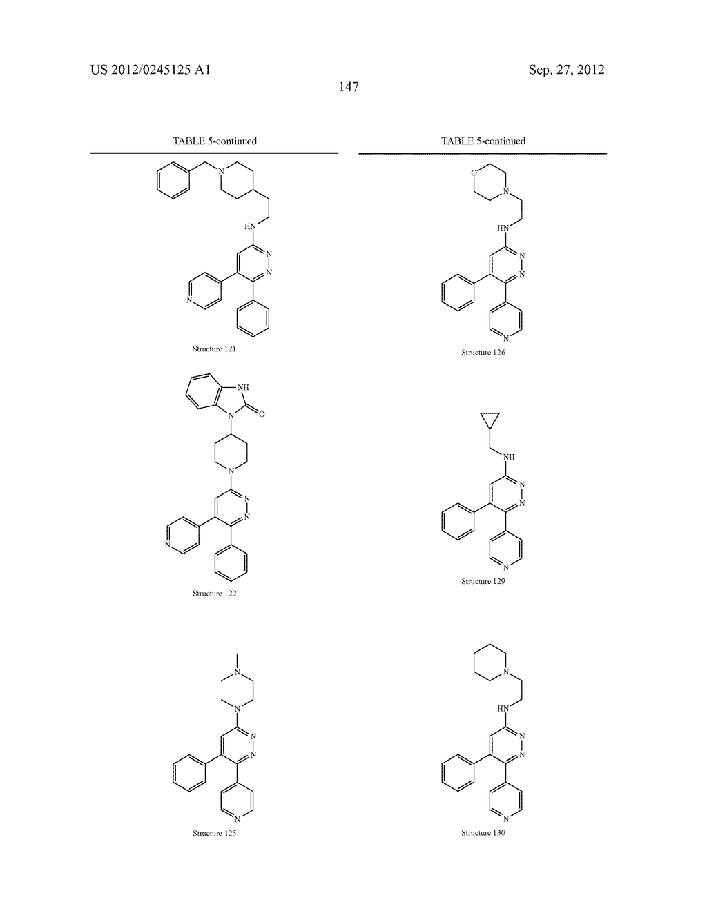 PYRIDAZINE COMPOUNDS, COMPOSITIONS AND METHODS - diagram, schematic, and image 194