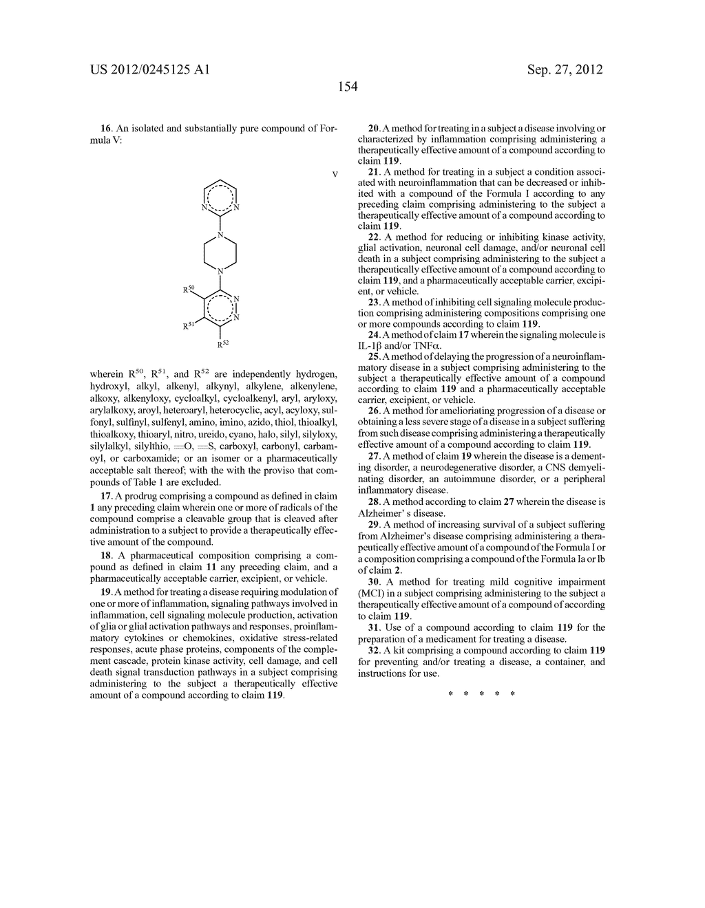 PYRIDAZINE COMPOUNDS, COMPOSITIONS AND METHODS - diagram, schematic, and image 201