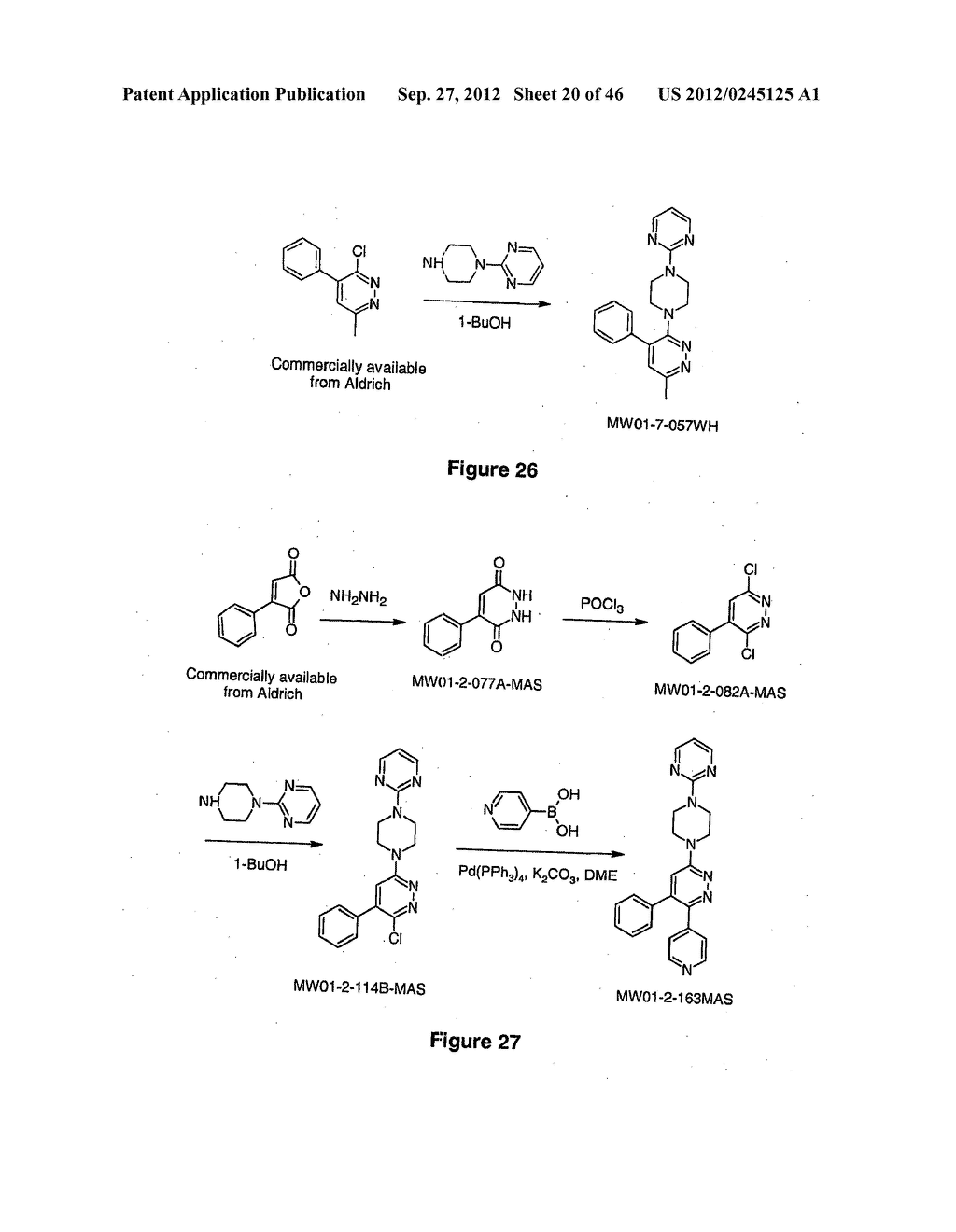 PYRIDAZINE COMPOUNDS, COMPOSITIONS AND METHODS - diagram, schematic, and image 21