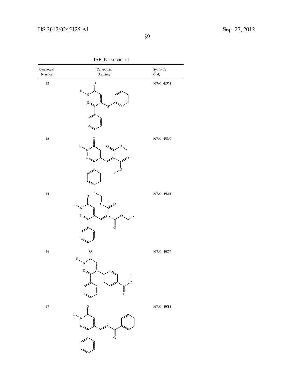 PYRIDAZINE COMPOUNDS, COMPOSITIONS AND METHODS - diagram, schematic, and image 86