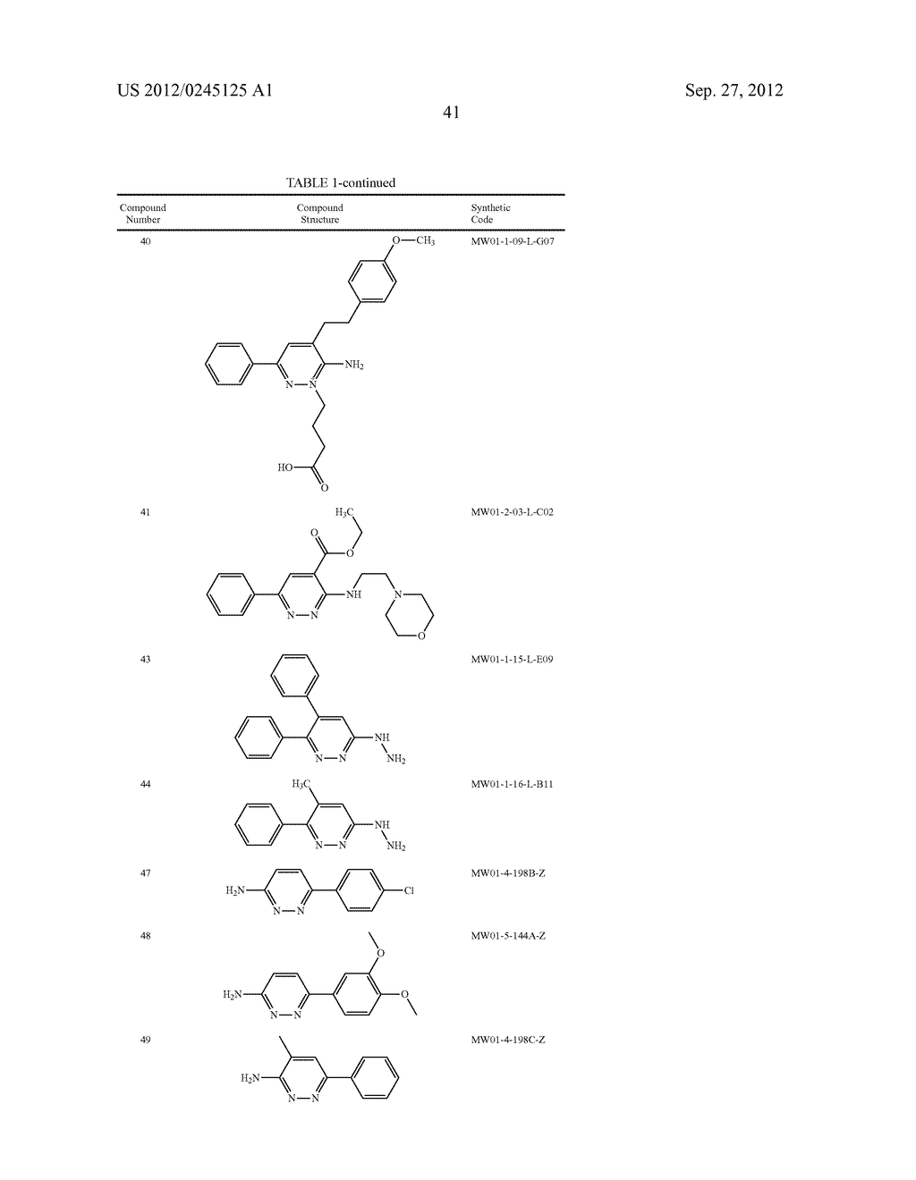 PYRIDAZINE COMPOUNDS, COMPOSITIONS AND METHODS - diagram, schematic, and image 88