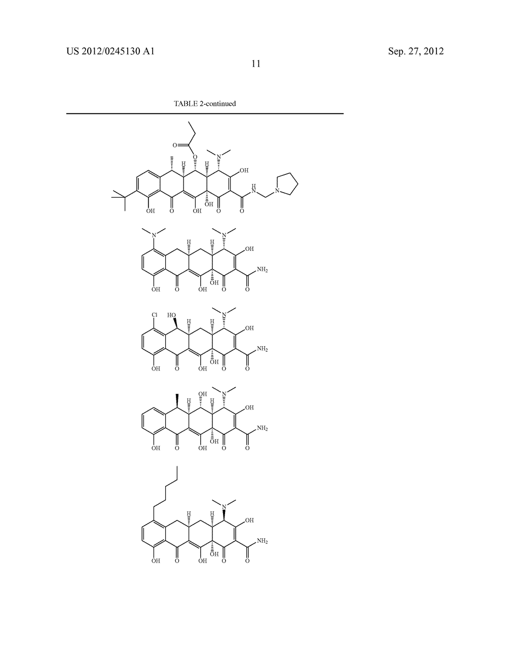 Methods of Using Substituted Tetracycline Compounds to Modulate RNA - diagram, schematic, and image 13