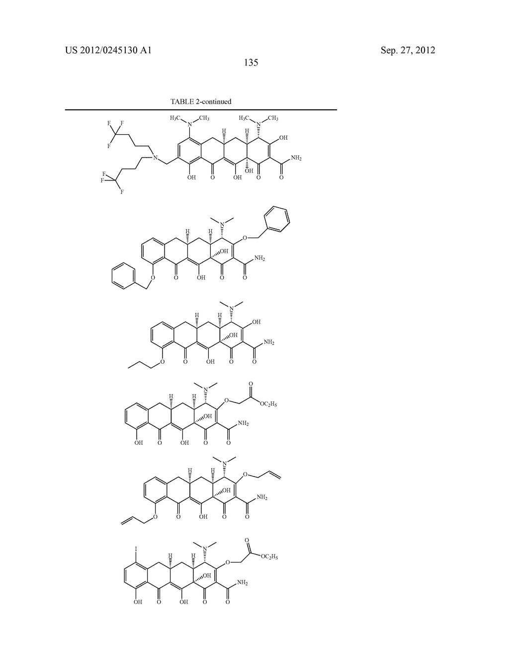 Methods of Using Substituted Tetracycline Compounds to Modulate RNA - diagram, schematic, and image 137