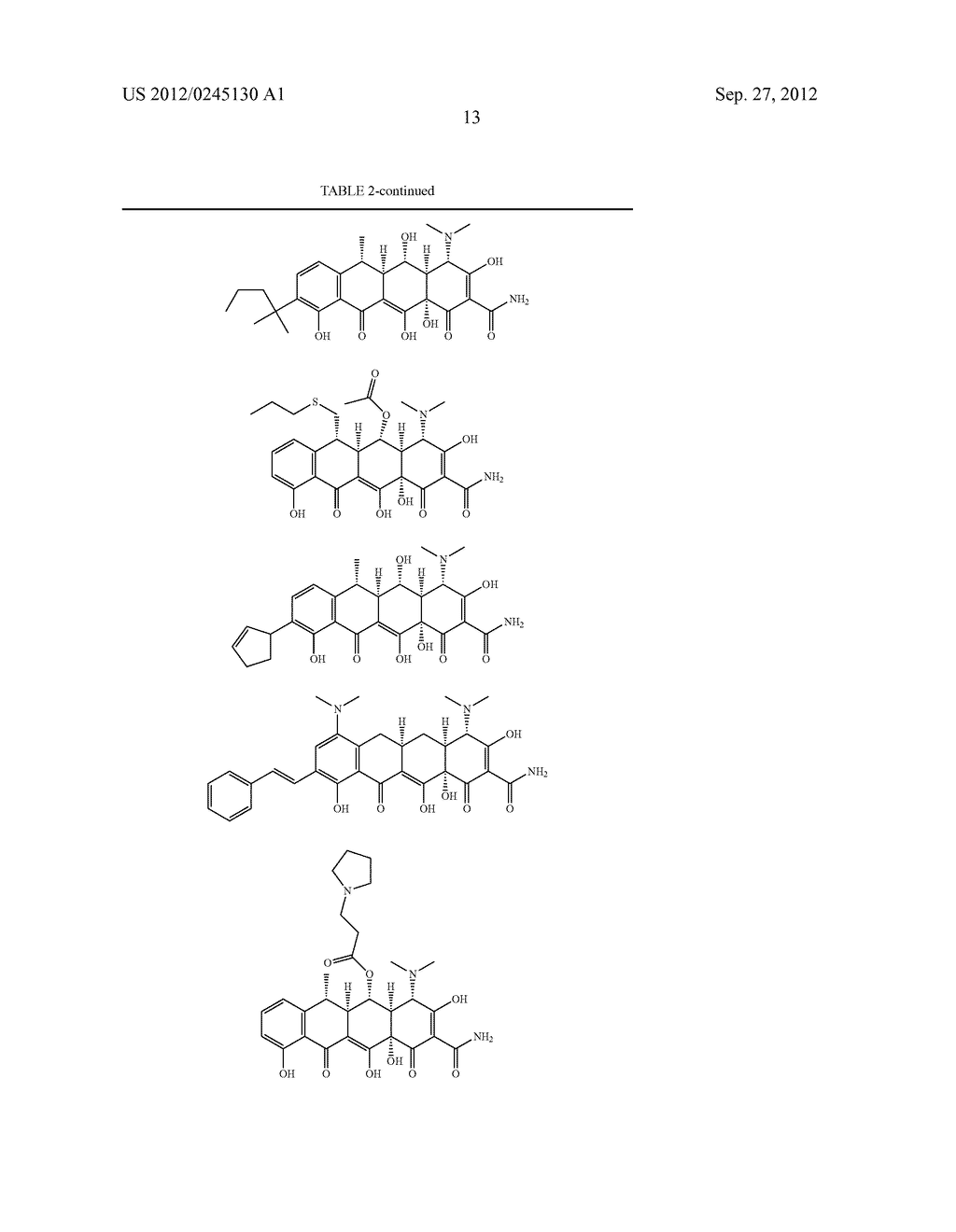Methods of Using Substituted Tetracycline Compounds to Modulate RNA - diagram, schematic, and image 15