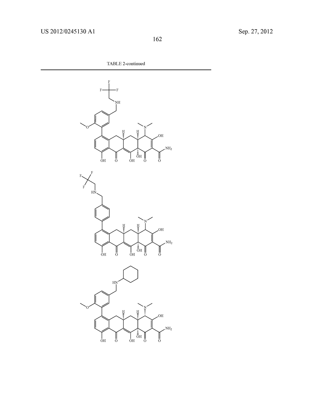 Methods of Using Substituted Tetracycline Compounds to Modulate RNA - diagram, schematic, and image 164