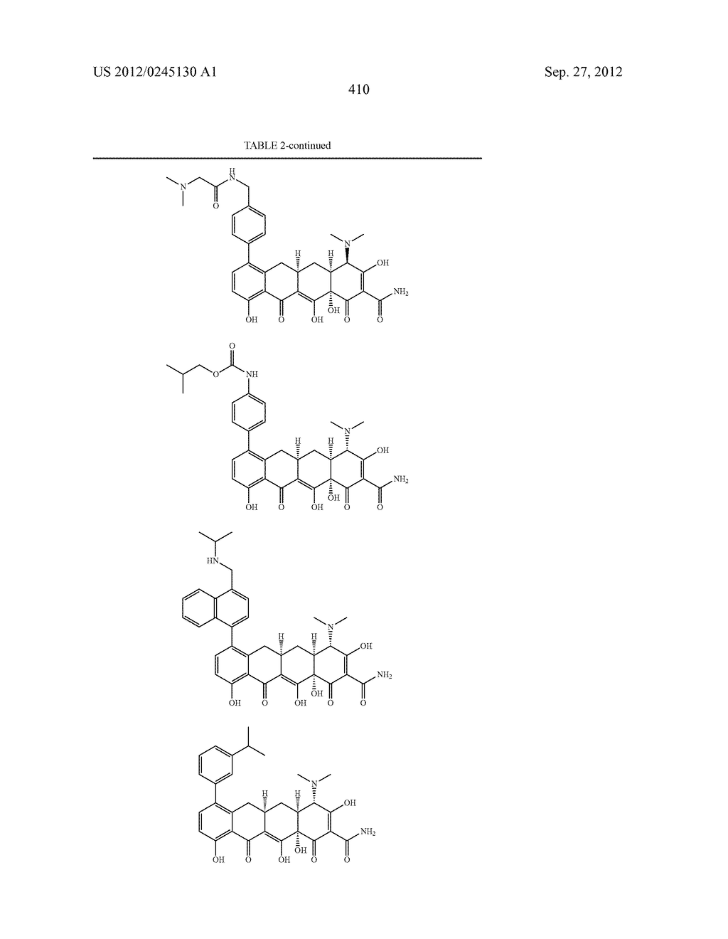 Methods of Using Substituted Tetracycline Compounds to Modulate RNA - diagram, schematic, and image 412