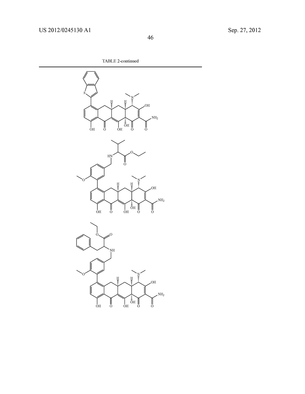 Methods of Using Substituted Tetracycline Compounds to Modulate RNA - diagram, schematic, and image 48
