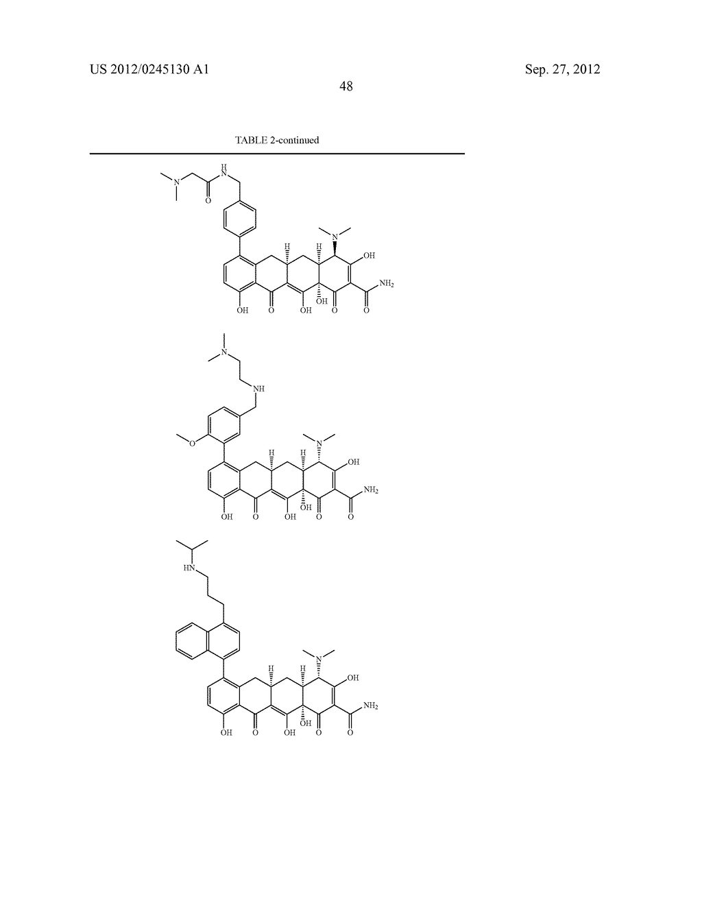 Methods of Using Substituted Tetracycline Compounds to Modulate RNA - diagram, schematic, and image 50