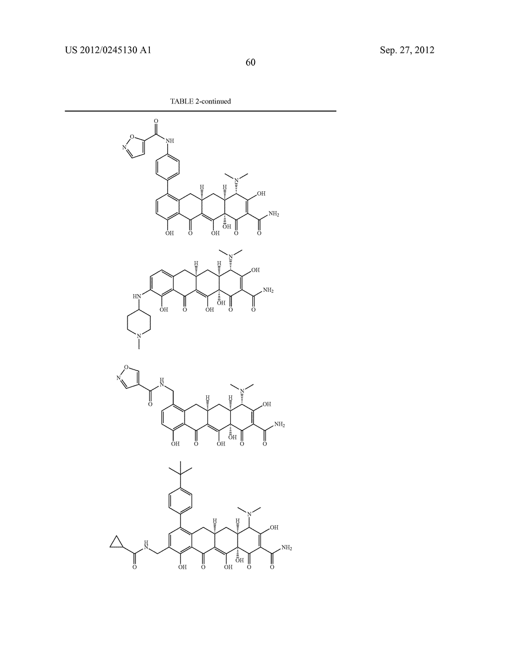 Methods of Using Substituted Tetracycline Compounds to Modulate RNA - diagram, schematic, and image 62