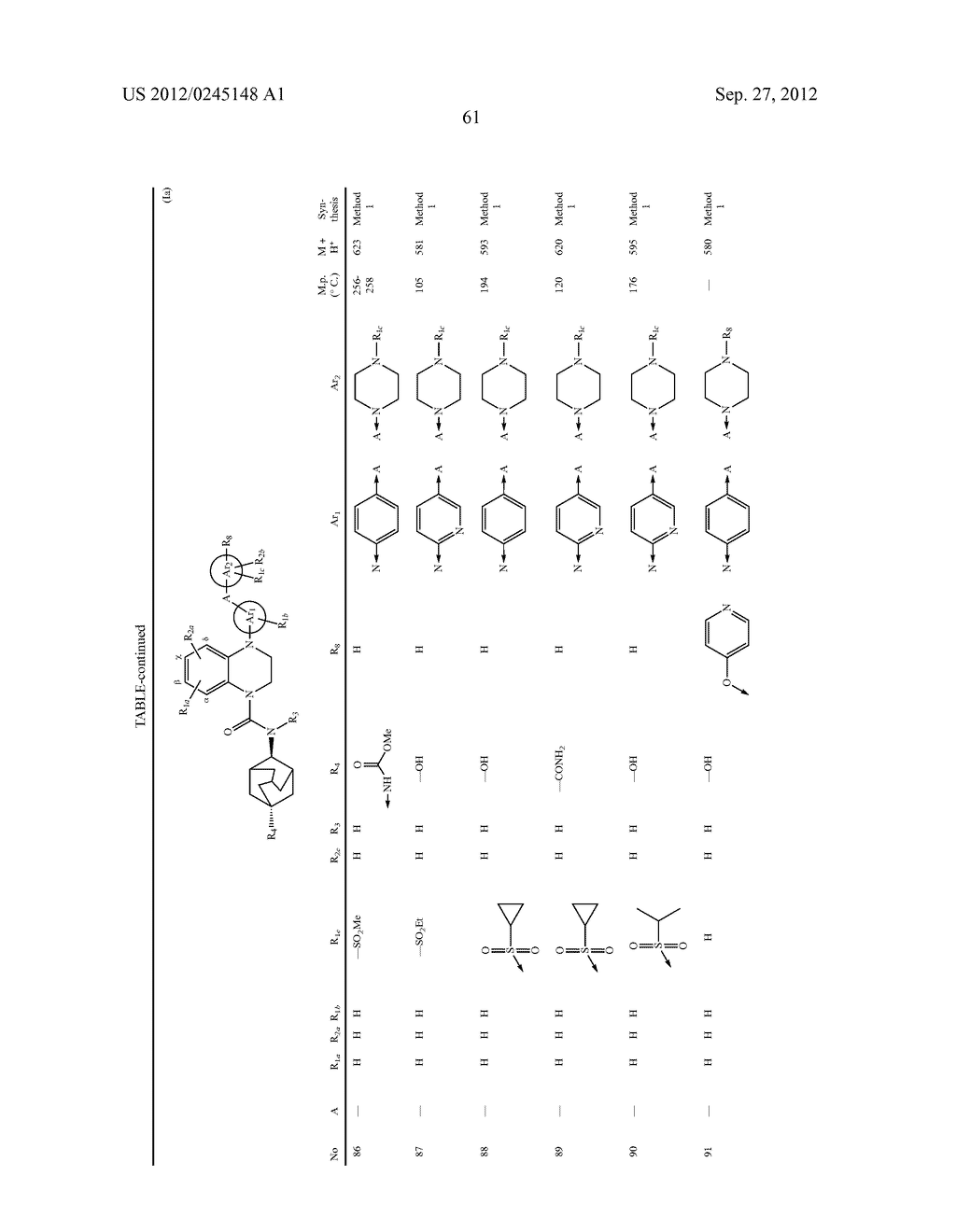 TETRAHYDROQUINOXALINE UERA DERIVATIVES, THEIR PREPARATION AND THEIR     THERAPEUTIC APPLICATION - diagram, schematic, and image 62