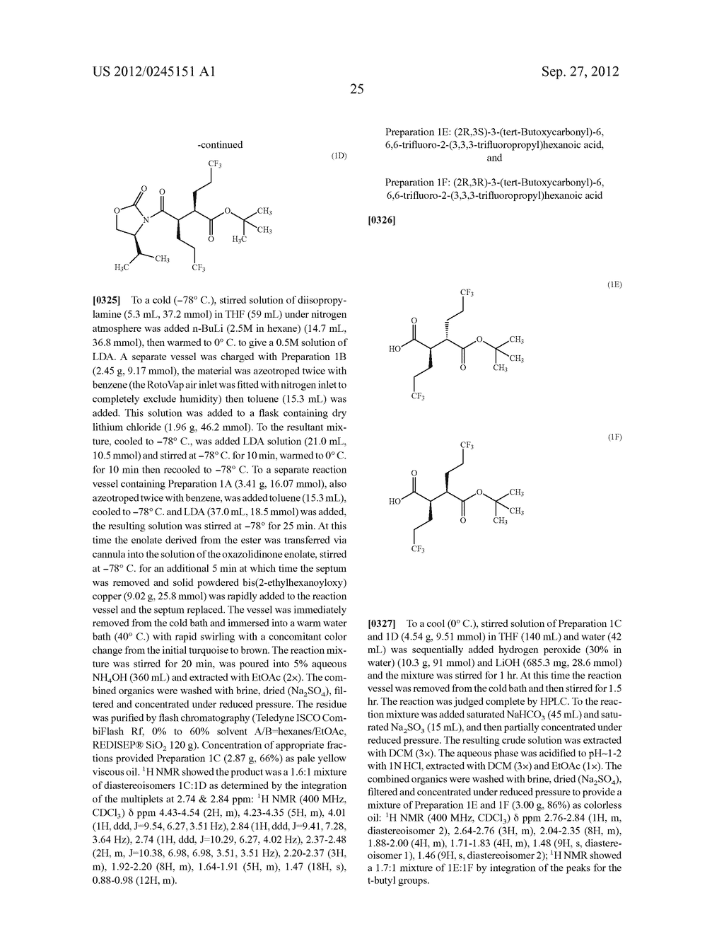 BISFLUOROALKYL-1,4-BENZODIAZEPINONE COMPOUNDS - diagram, schematic, and image 42