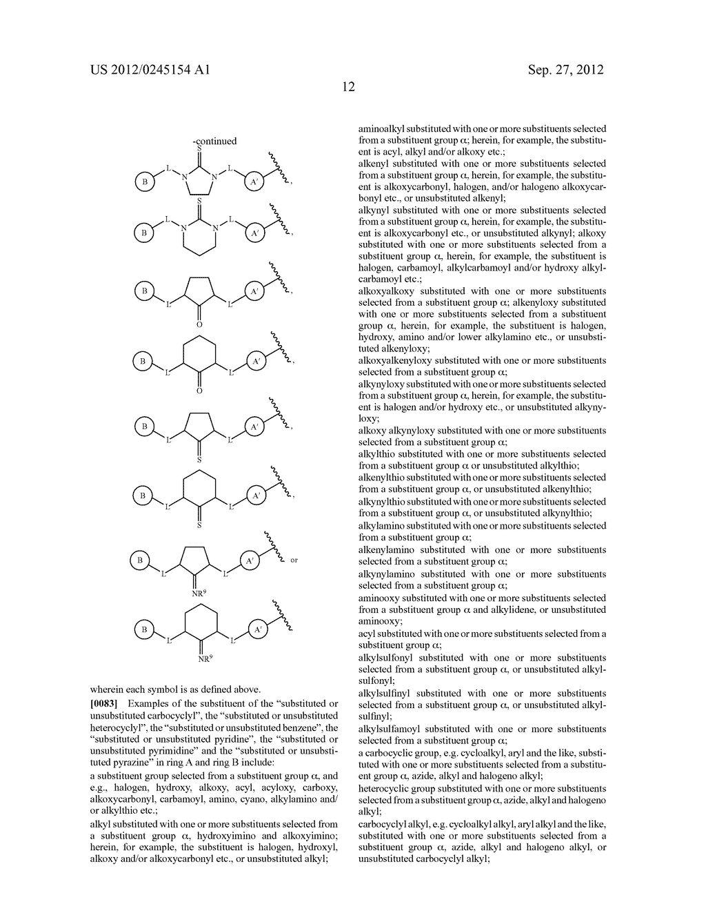 SUBSTITUTED AMINOTHIAZINE DERIVATIVE - diagram, schematic, and image 13