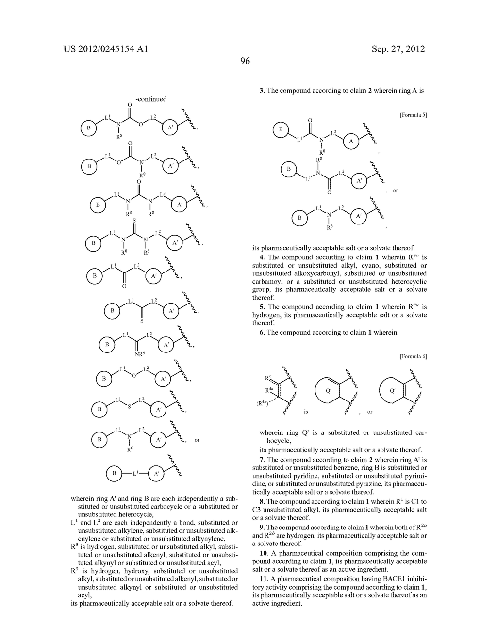 SUBSTITUTED AMINOTHIAZINE DERIVATIVE - diagram, schematic, and image 97