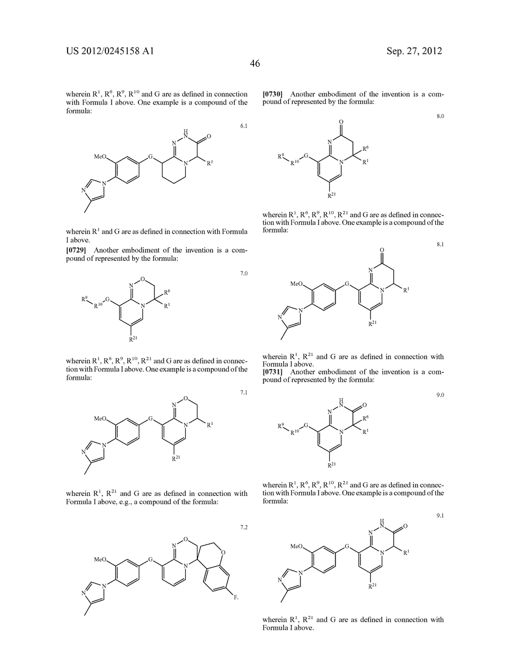 GAMMA SECRETASE MODULATORS - diagram, schematic, and image 47