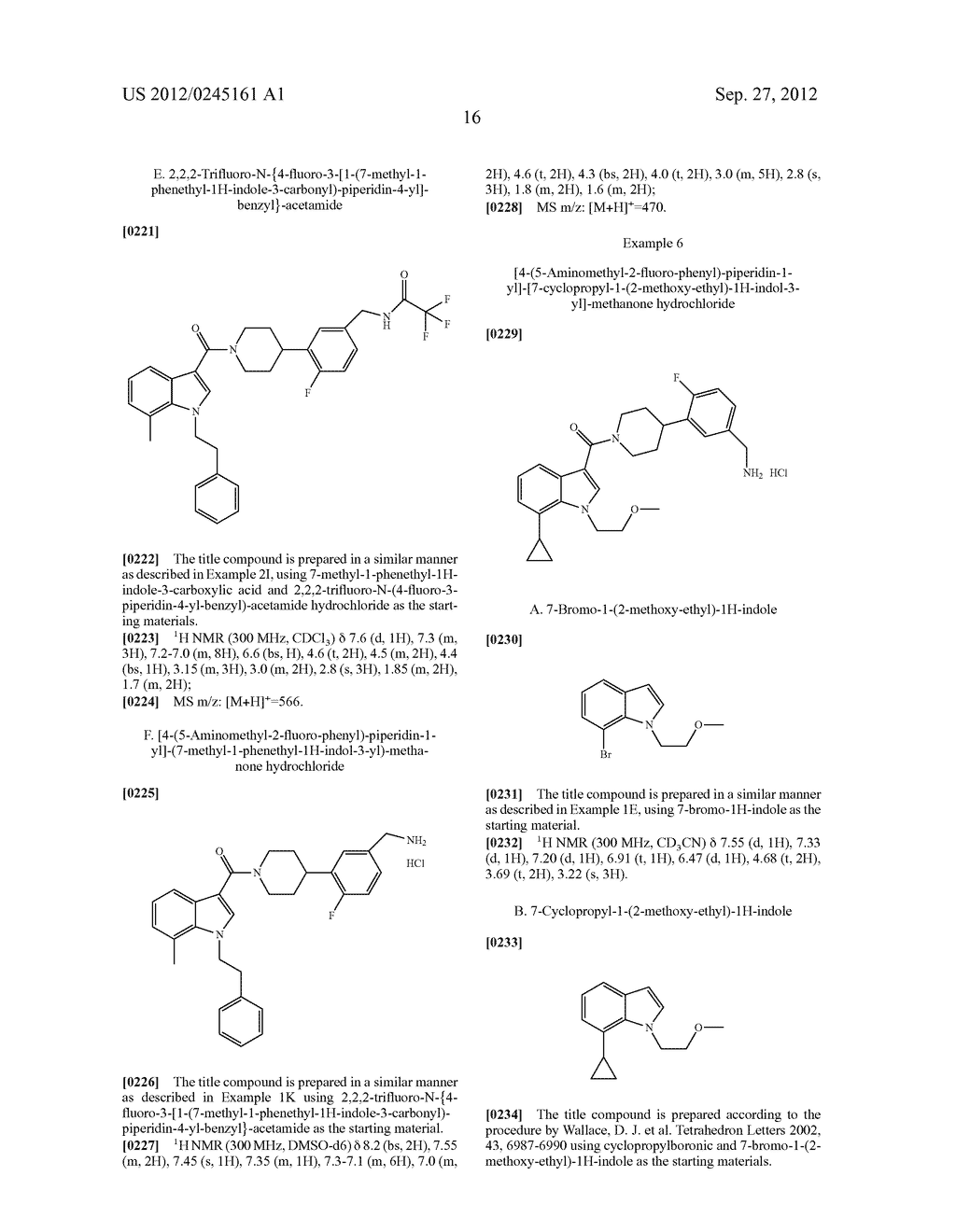 INDOLYL-PIPERIDINYL BENZYLAMINES AS BETA-TRYPTASE INHIBITORS - diagram, schematic, and image 17