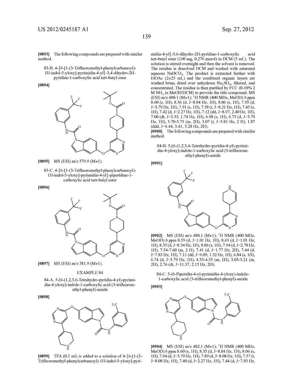 HETEROBICYCLIC CARBOXAMIDES AS INHIBITORS FOR KINASES - diagram, schematic, and image 140